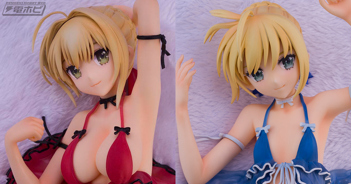 Fate/EXTELLA』ネロ＆アルトリアがセクシーすぎる姿でアルファマックス