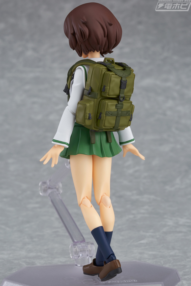 ガルパン』秋山優花里が大洗女子学園の制服姿でfigmaシリーズから再び