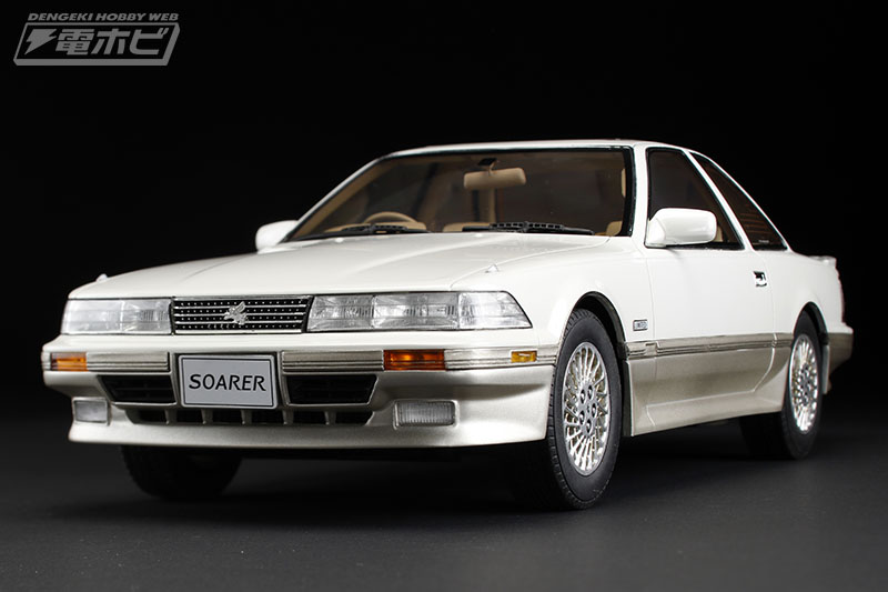 バブル世代の傑作車「トヨタ ソアラ」を生産予定数174台で再現！ホビー