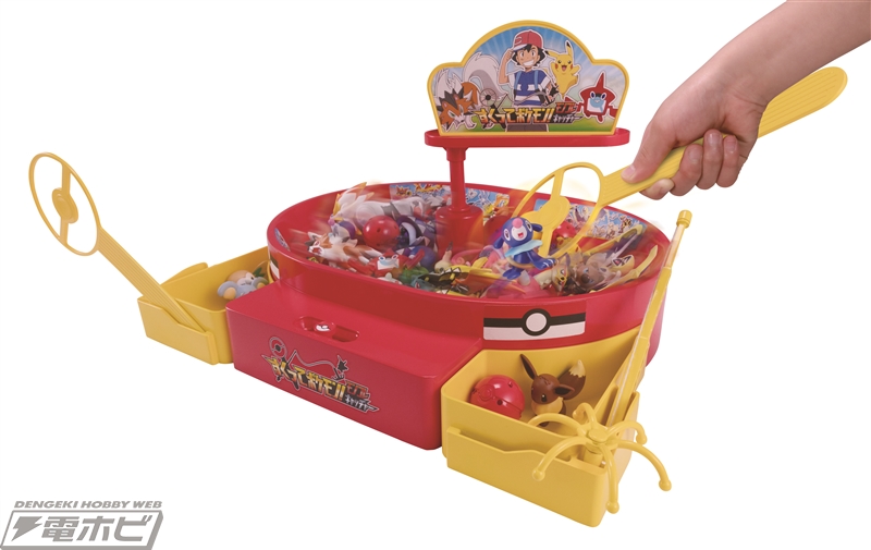 ポケモン』のモンコレフィギュアで遊べる“お祭り屋台風”おもちゃが登場