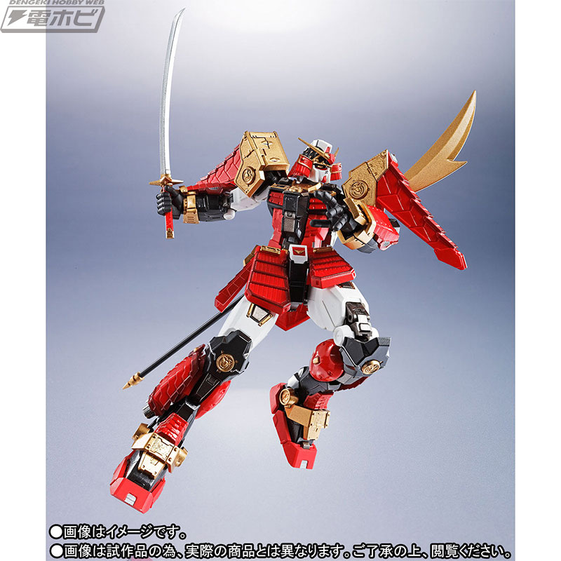圧倒的重厚感！『SD戦国伝』武者頑駄無がMETAL ROBOT魂シリーズに参戦