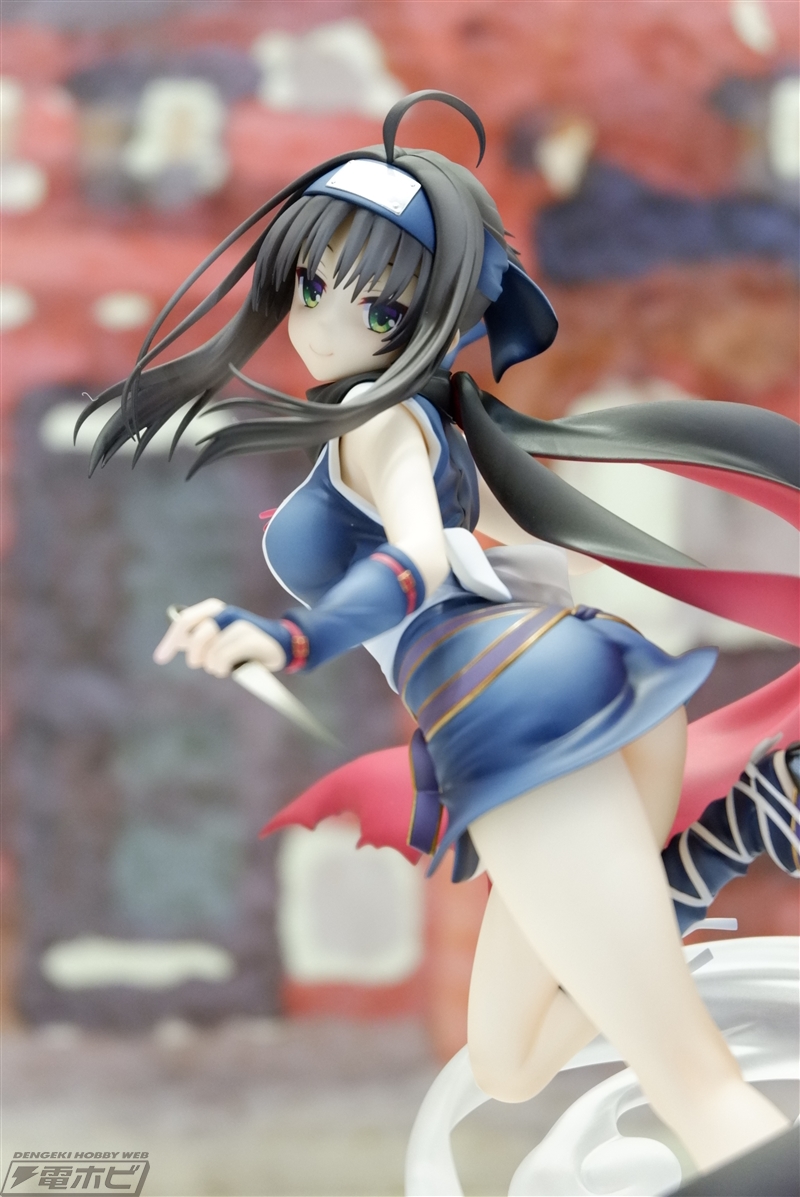 ゆずソフト『千恋＊万花』の常陸茉子フィギュアを展示！『BLAZBLUE