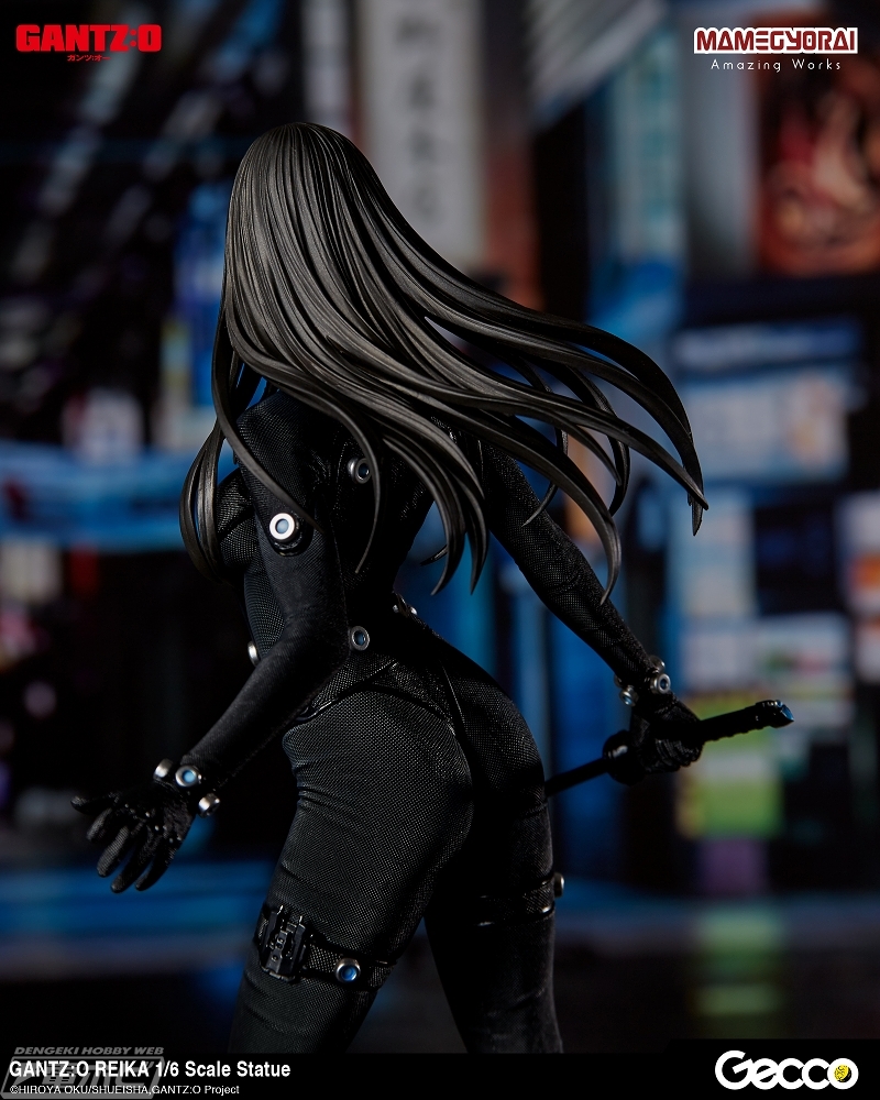 GANTZ:O』ガンツスーツ姿のレイカが麗しき1/6スタチューに！しなやかな