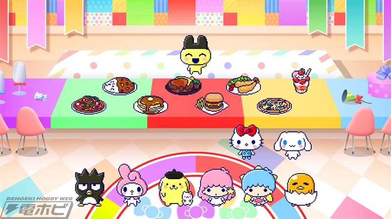 サンリオキャラと結婚！】たまごっちと「けろっぴ」や「クロミ」の