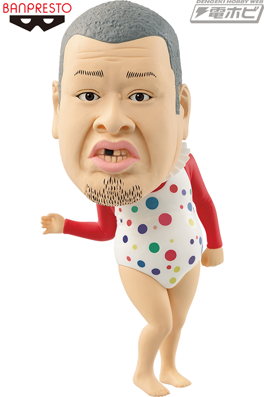 野性爆弾のくっきーがまさかのプライズフィギュア化!?その強烈過ぎる