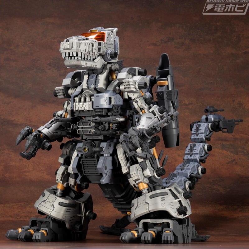 巨大バスターキャノンを装備！『ゾイド』ゴジュラスガナーがコトブキヤ