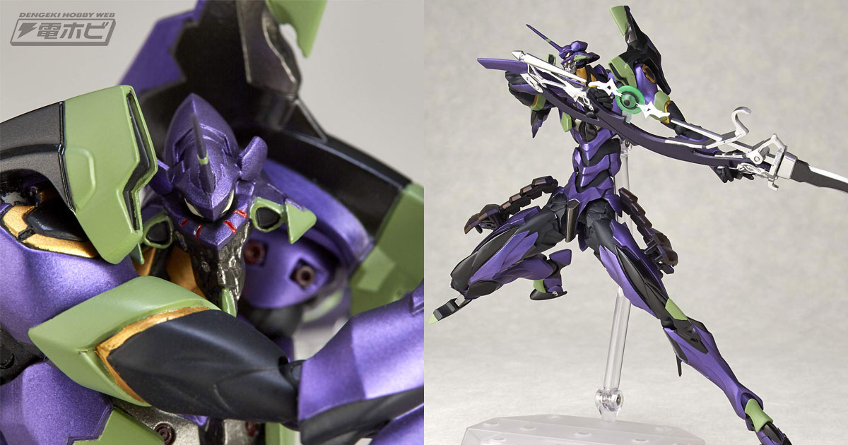 エヴァンゲリヲンと日本刀展」山下いくと氏描き下ろしの特別版初号機