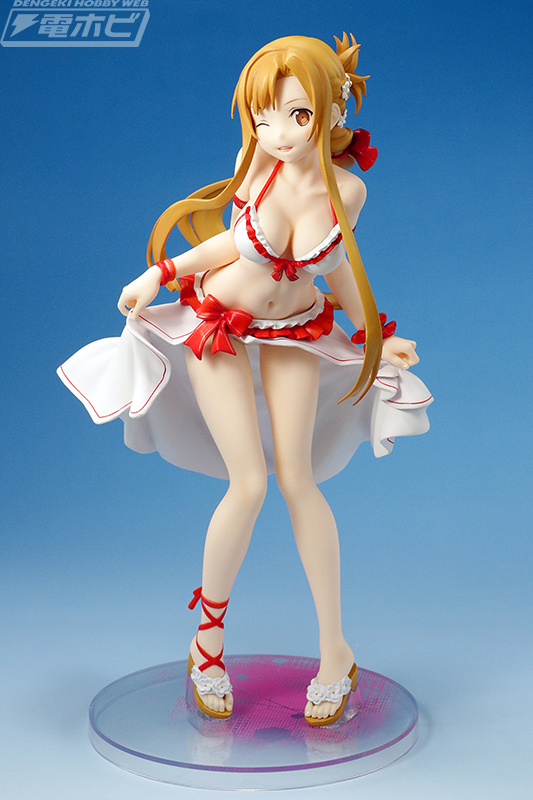 電撃文庫25周年記念だから見せた特別な水着姿のアスナを貴方に！電撃屋