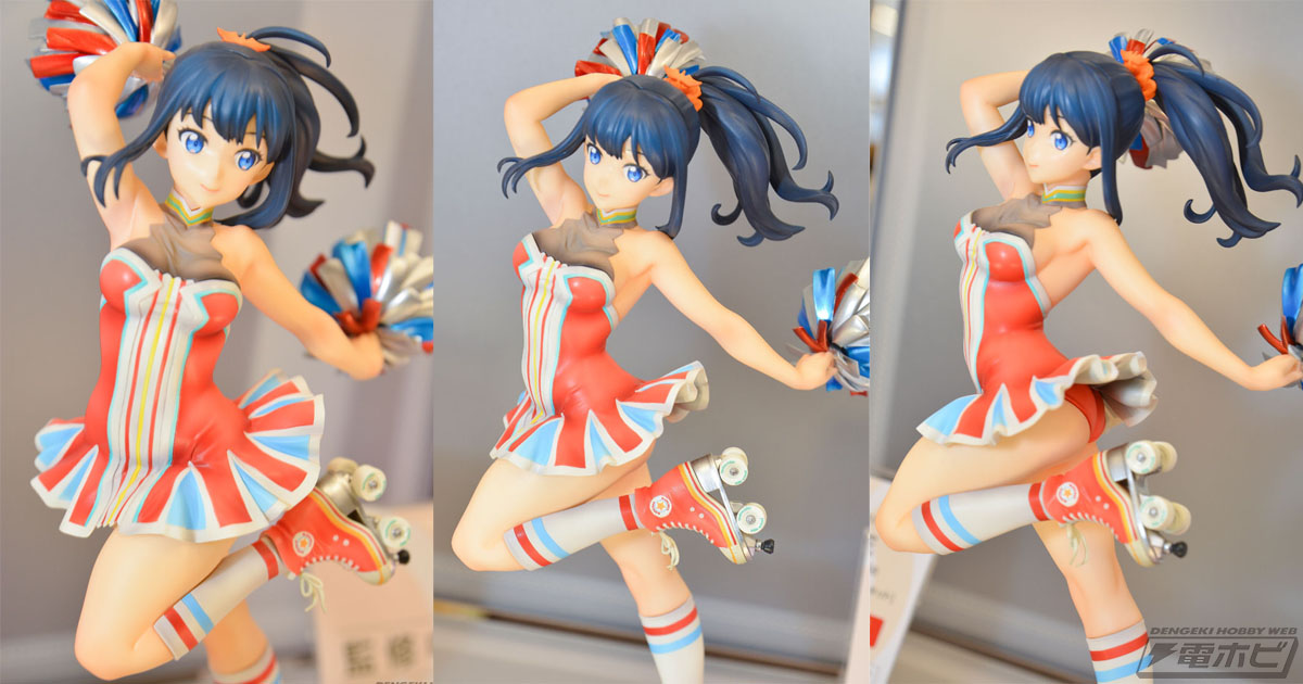 SSSS.GRIDMAN』チアガール姿の宝多六花フィギュアが初展示！【ツブコン