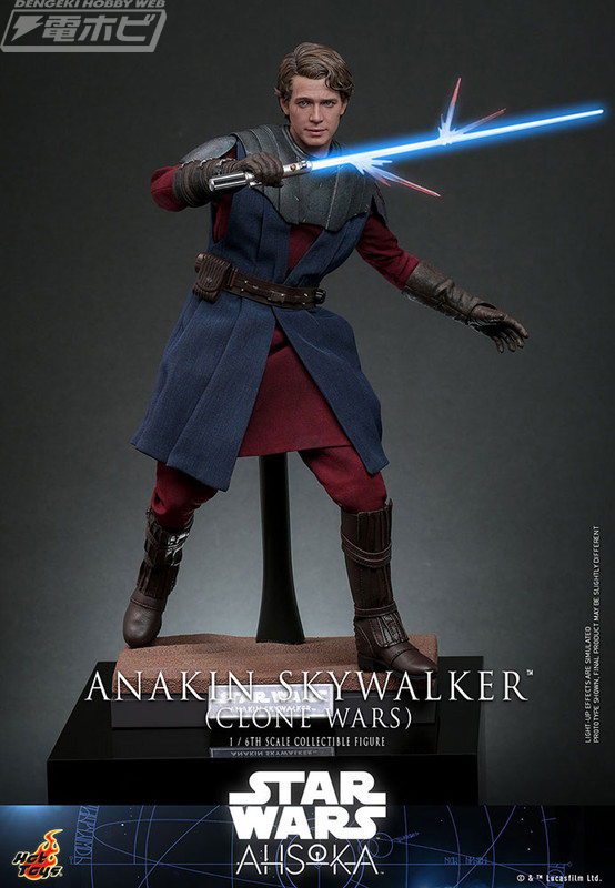 スター・ウォーズ：アソーカ』クローン戦争時代のアナキン・スカイ