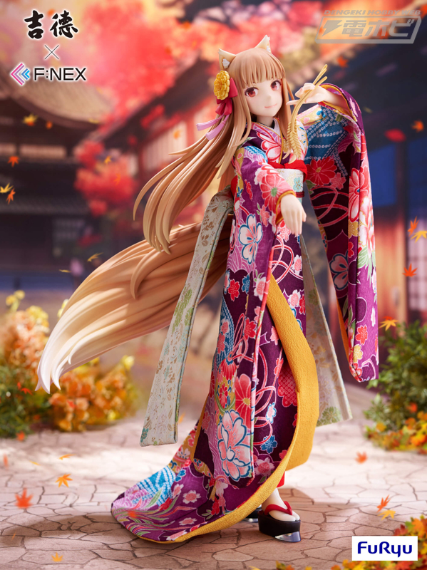 吉徳とF:NEXがコラボ！『狼と香辛料』ホロが着物姿で1/4スケール
