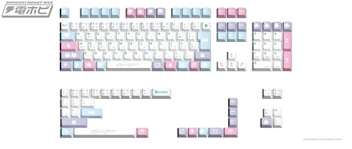 ホロライブゲーマーズ」と「HYTE」がコラボしたPCキーボード用キー