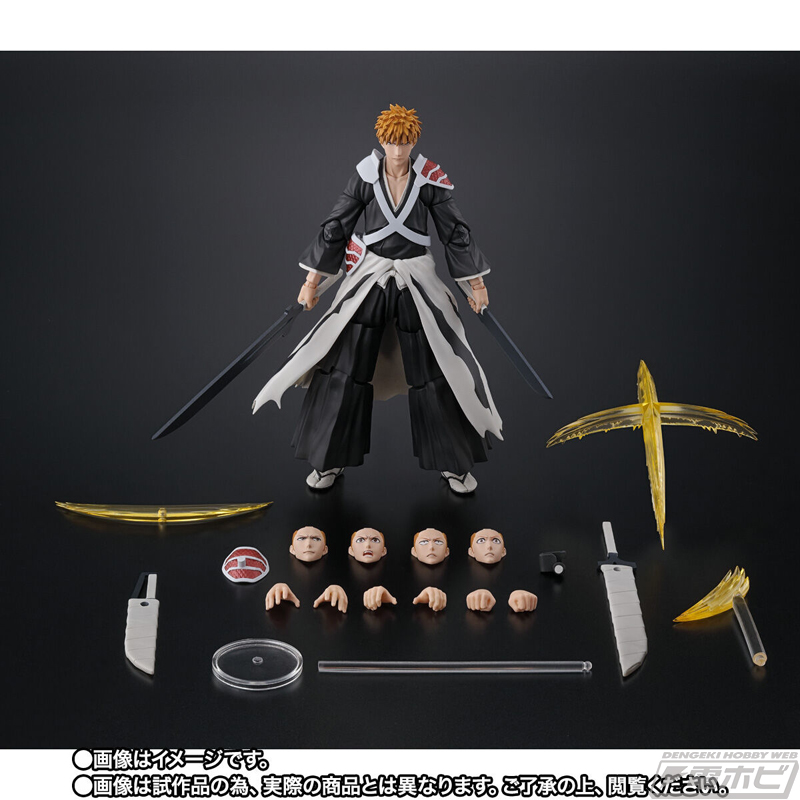 全身の造形はすべて新規造形！『BLEACH 千年血戦篇』二刀の斬月を携え