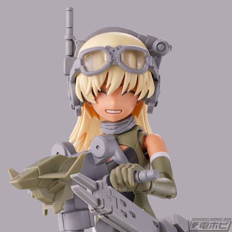 支援メカが新規パーツを交えて付属！「30MS」空中戦仕様をイメージした