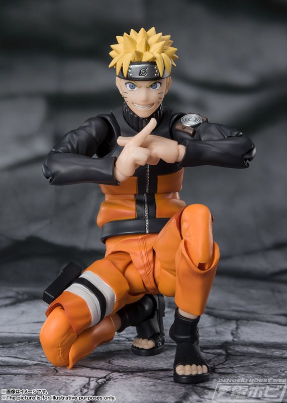 NARUTO-ナルト- 疾風伝』ナルト、サスケ、サクラ、カカシのS.H.