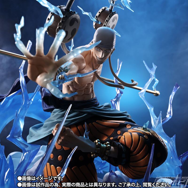 6000万V “雷龍”」を放つシーンをイメージ！『ワンピース』“神”エネルが