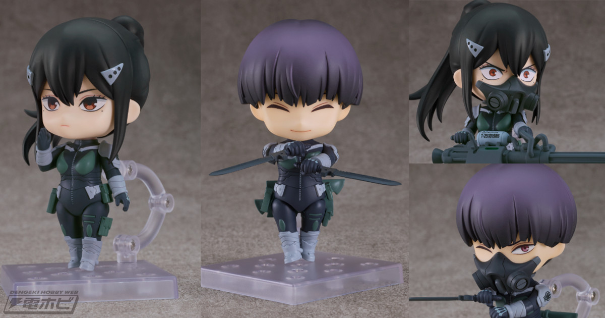 アニメ『怪獣8号』より、亜白ミナ、保科宗四郎がねんどろいどで