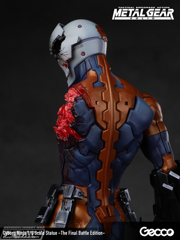 メタルギアソリッド』サイボーグ忍者が最終決戦版としてスタチュー化