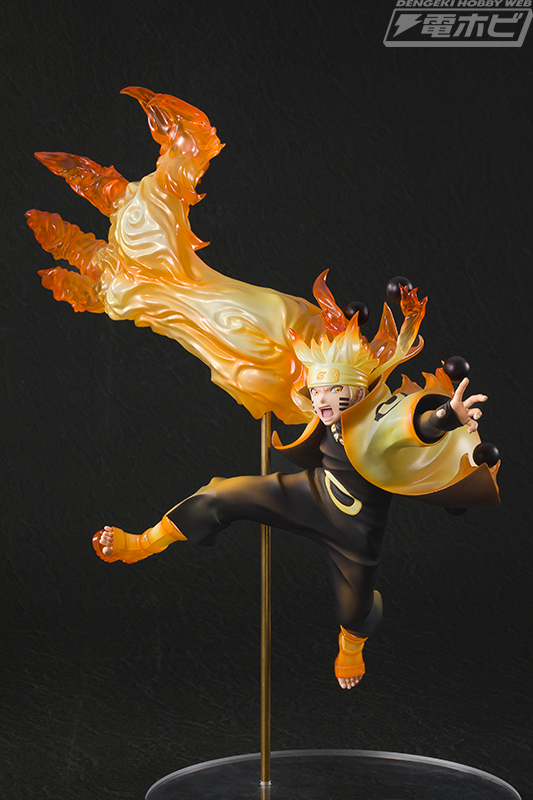 大迫力のポーズやクリアパーツで表現されたチャクラ腕は必見！『NARUTO