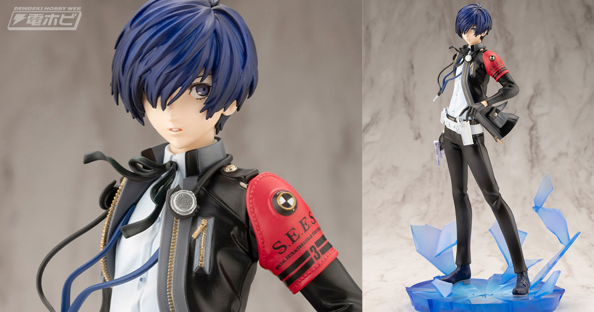 ペルソナ3 リロード』主人公が召喚器を構えたクールな姿でフィギュア化