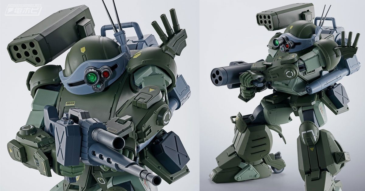 武装の換装でキリコ、グレコルー、ムーザ、バイマンの4機体を再現