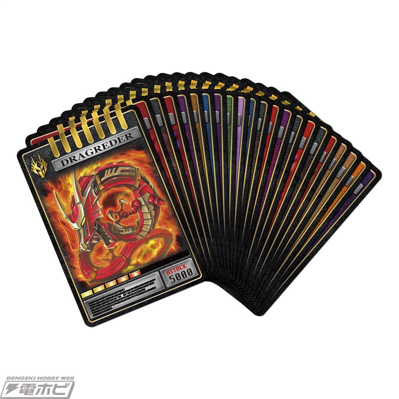 仮面ライダー龍騎』龍騎、ナイト、ゾルダ、王蛇のカードデッキや23種の