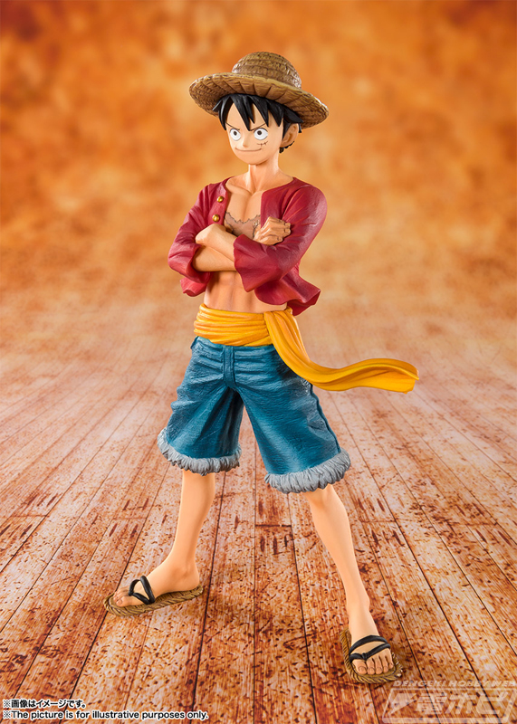 ワンピース』フィギュアーツZEROシリーズの「麦わらのルフィ」と