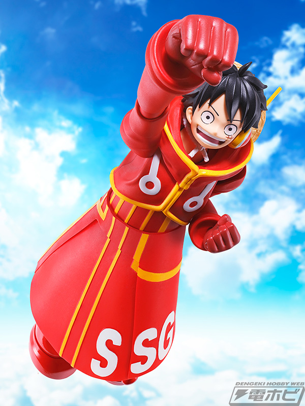 ワンピース』未来服Ver.のルフィがS.H.Figuartsでアクションフィギュア