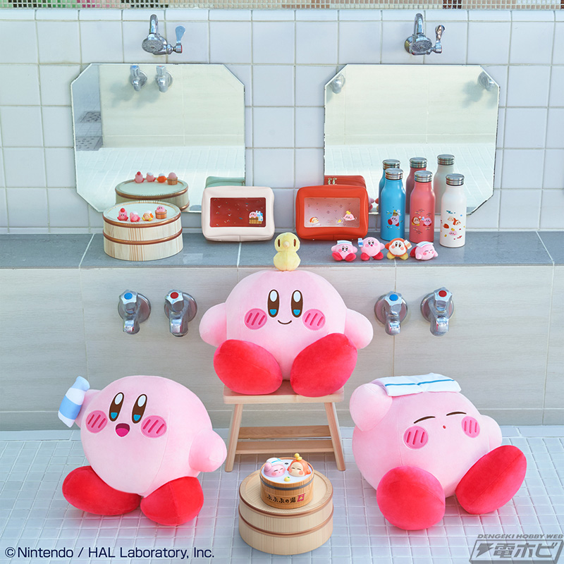 くつろぐカービィとワドルディが可愛い「まったり温泉加湿器」が新登場