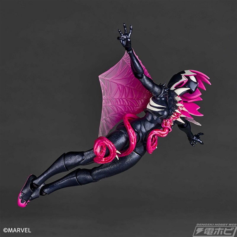 シンビオートに寄生された姿！『スパイダーグウェン』グウェノムが