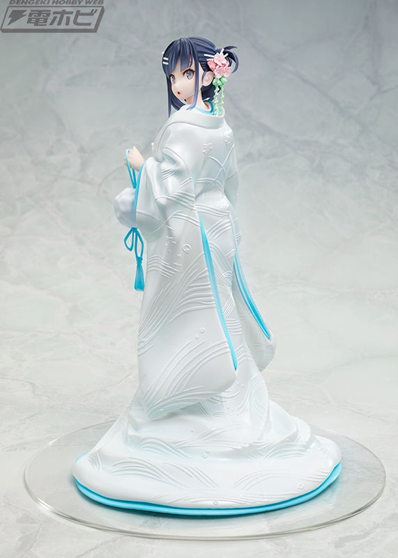 青ブタ』白無垢姿の桜島麻衣フィギュアの彩色見本が初公開！10周年記念