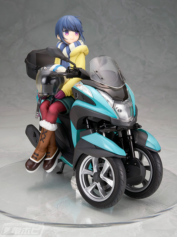 ゆるキャン△』志摩リンが三輪バイクとセットでアルターよりフィギュア