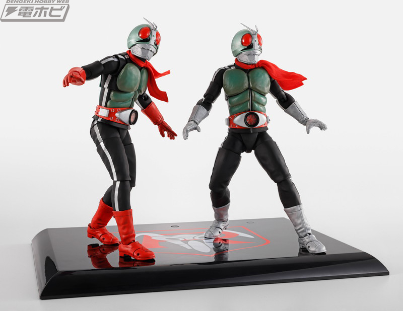 仮面ライダー新1号＆新2号が「S.H.Figuarts（真骨彫製法）栄光の昭和