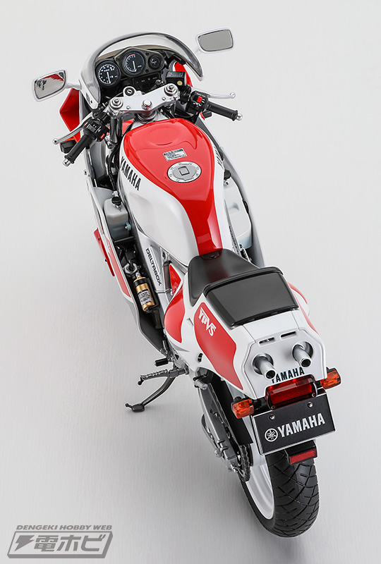 2代目TZR250“3MA”をハセガワが完全新金型で1/12スケールキット化