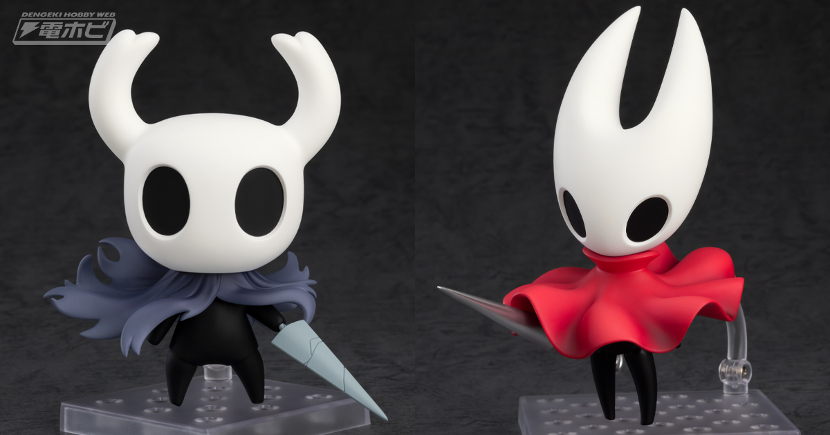 ホロウナイト』シリーズより、放浪者、ホーネットのデフォルメ