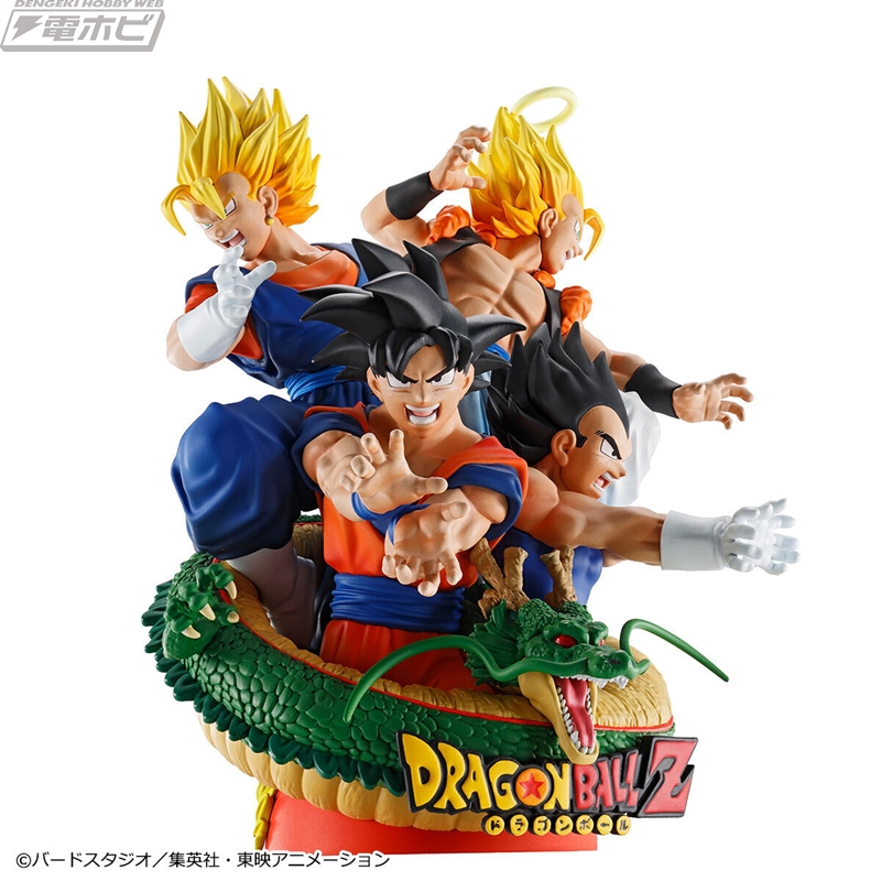 ドラゴンボール』孫悟空、ベジータ、ベジット、ゴジータに神龍の超絶