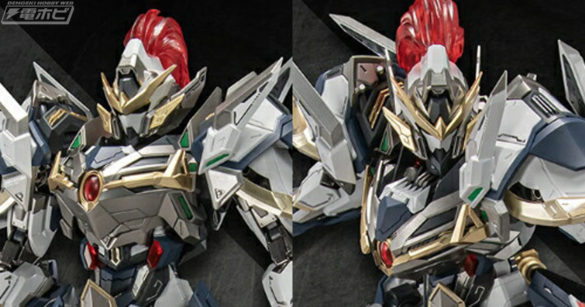 重厚なアーマーデザインがかっこいい！オリジナル合金可動フィギュア