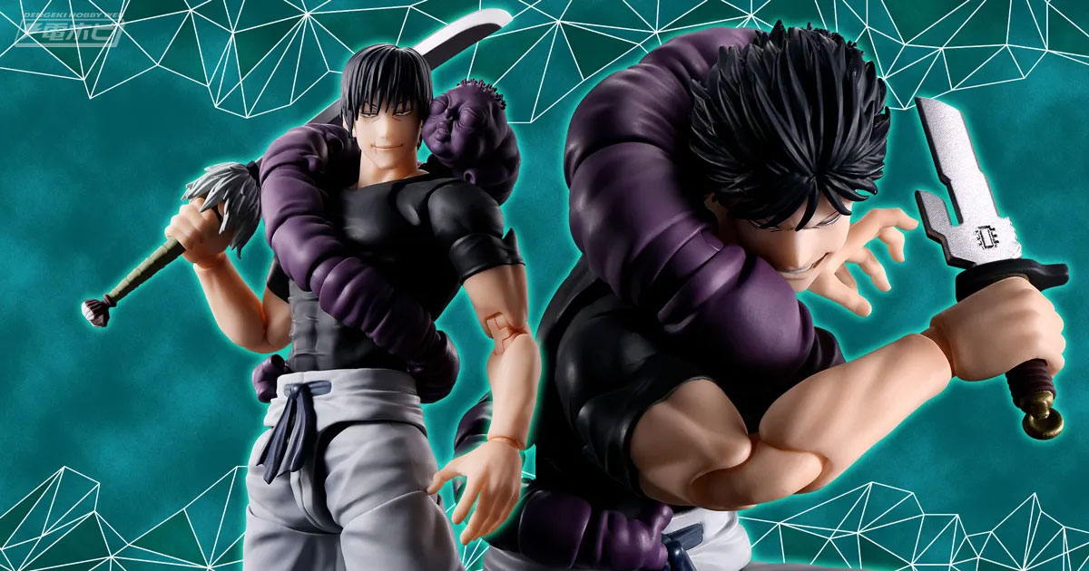 呪術廻戦』伏黒甚爾がS.H.Figuartsでフィギュア化！圧倒的に動く