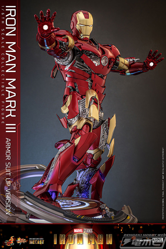 映画『アイアンマン』の「マーク3」が合金を使用した「DIECAST