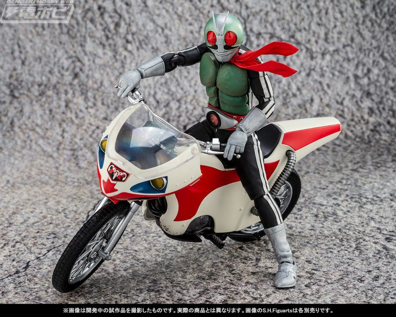S.H.Figuarts（真骨彫製法）」仮面ライダー新1号＆新2号が〝栄光の昭和