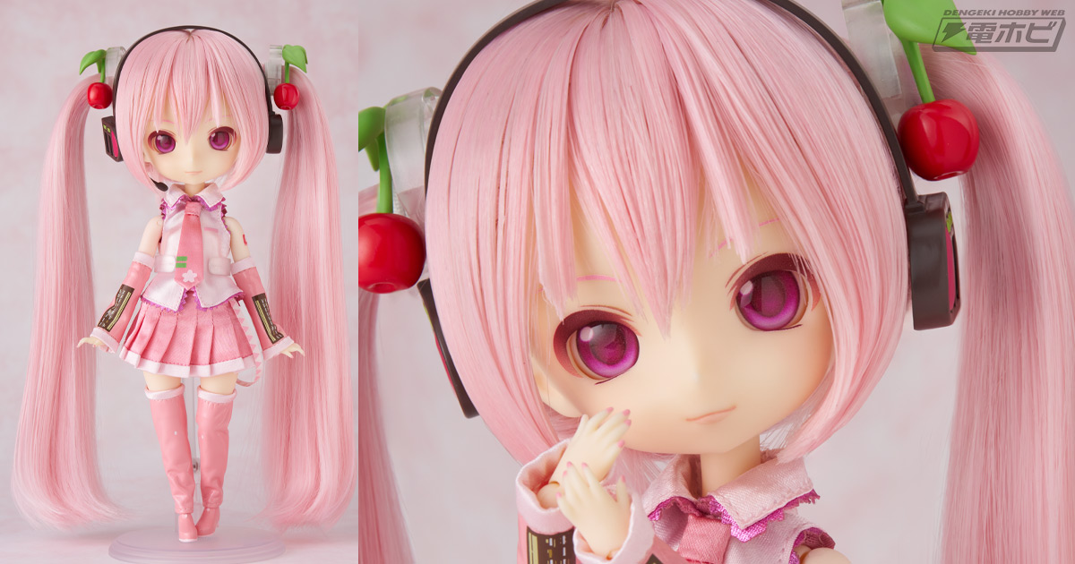 春らしい柔らかなピンクをまとった歌姫「桜ミク」がグッドスマイル