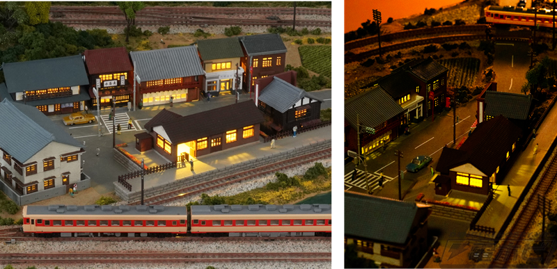 昭和の懐かしい情景をイメージしたNゲージジオラマを作り上げよう