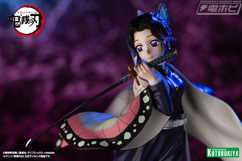 鬼滅の刃」胡蝶しのぶと冨岡義勇のフィギュアが再販！軽やかな