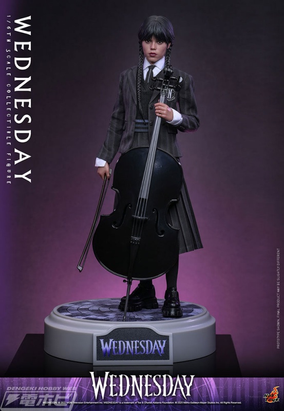 Netflixシリーズ『ウェンズデー』より、「ウェンズデー」が可動