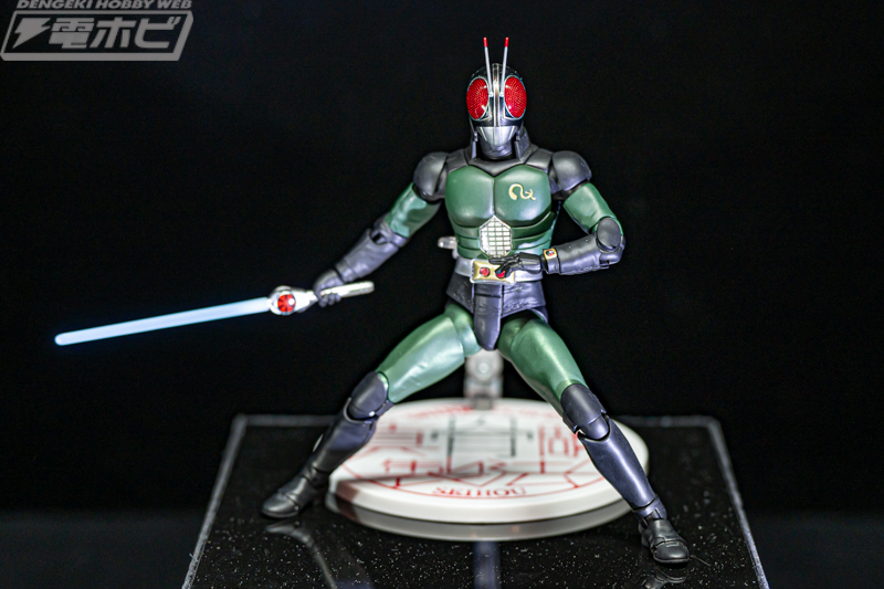 S.H.Figuarts（真骨彫製法）」仮面ライダーBLACK RXが初展示！V3と
