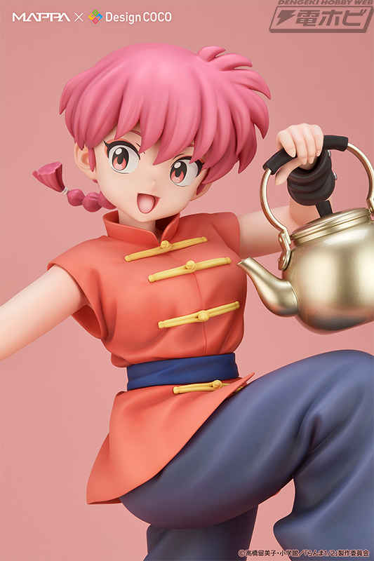 しなやかなポーズを丁寧に再現！TVアニメ『らんま1/2』より、らんまが