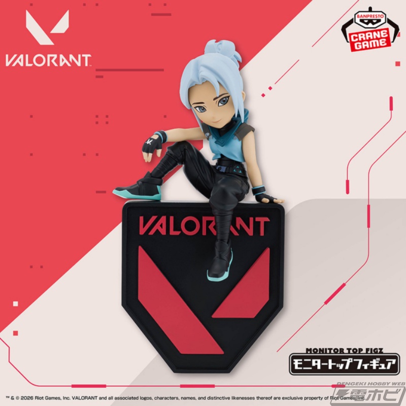 ジェットとセージをデフォルメデザインで立体化！『VALORANT』より