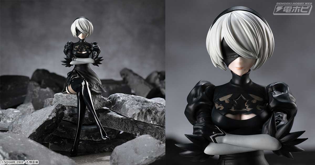 TVアニメ「NieR:Automata Ver1.1a」からミステリアスな美貌を湛えた