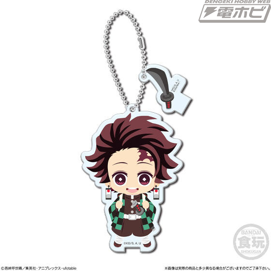 鬼滅の刃』炭治郎たちが見つめてくれるアクリルチャームが登場！炭治郎