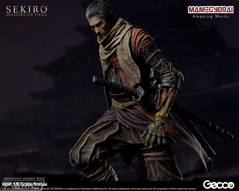 SEKIRO』の主人公「狼」が1/6スケールのスタチューになって見参
